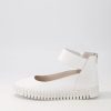 Shoes DJANGO & JULIETTE | Harbin White Leather Flat Shoes