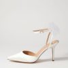 Shoes MOLLINI | Myday White Satin Heels