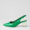 Shoes DJANGO & JULIETTE | Hinnis Emerald Patent Leather Heels