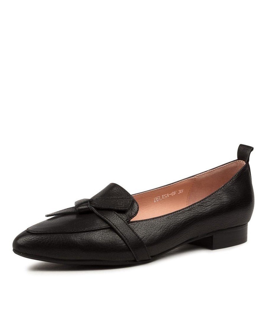 Shoes DIANA FERRARI | Delisa Df Black Black Heel Leather