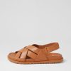 Shoes MOLLINI | Brooky Dark Tan Leather Sandals