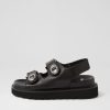 Shoes MOLLINI | Livvi Black Leather Sandals