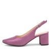 Shoes DIANA FERRARI | Lucine Fuchsia Metallic Suede Heels