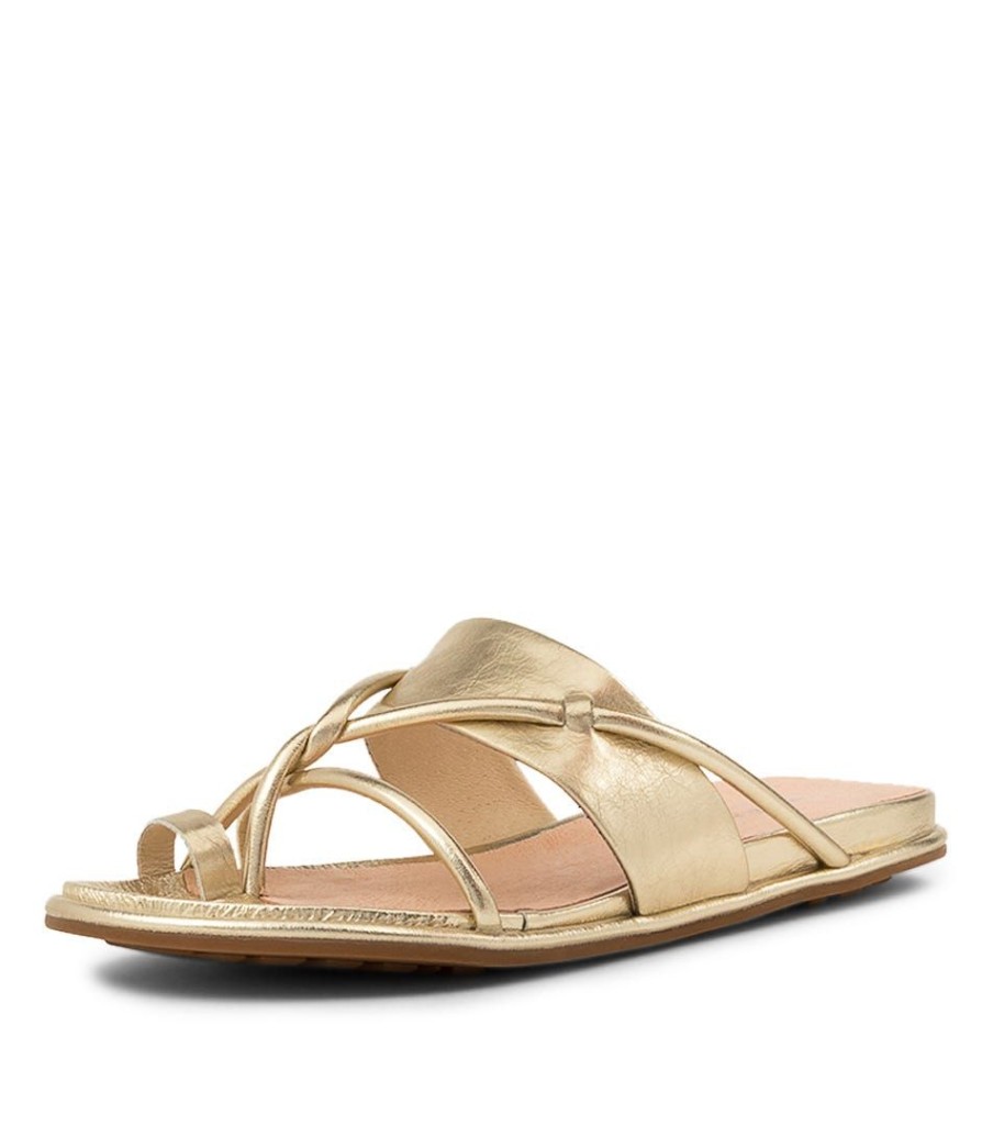 Shoes DJANGO & JULIETTE | Baris Pale Gold Leather