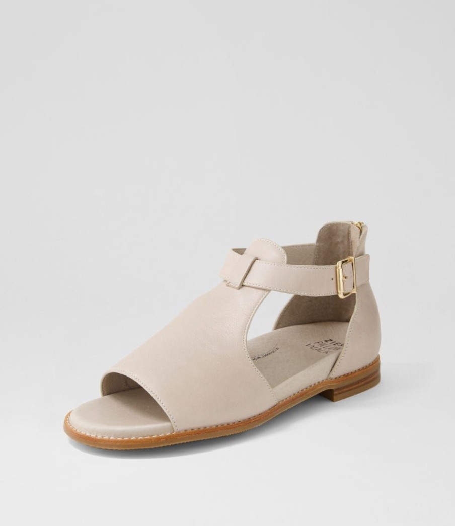 Shoes ZIERA | Jeskie W Almond Leather Sandals