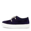 Shoes DJANGO & JULIETTE | Filpy Navy Suede Sneakers