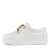 Shoes DJANGO & JULIETTE | Shelina White Leather Sneakers Ws