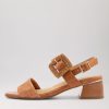 Shoes ZIERA | Cabala W Tan Leather Sandals