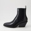 Shoes MOLLINI | Rage Black Box Leather Chelsea Boots