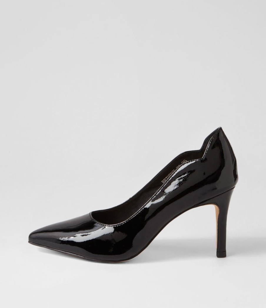 Shoes TOP END | Bethuny Black Patent Leather Heels