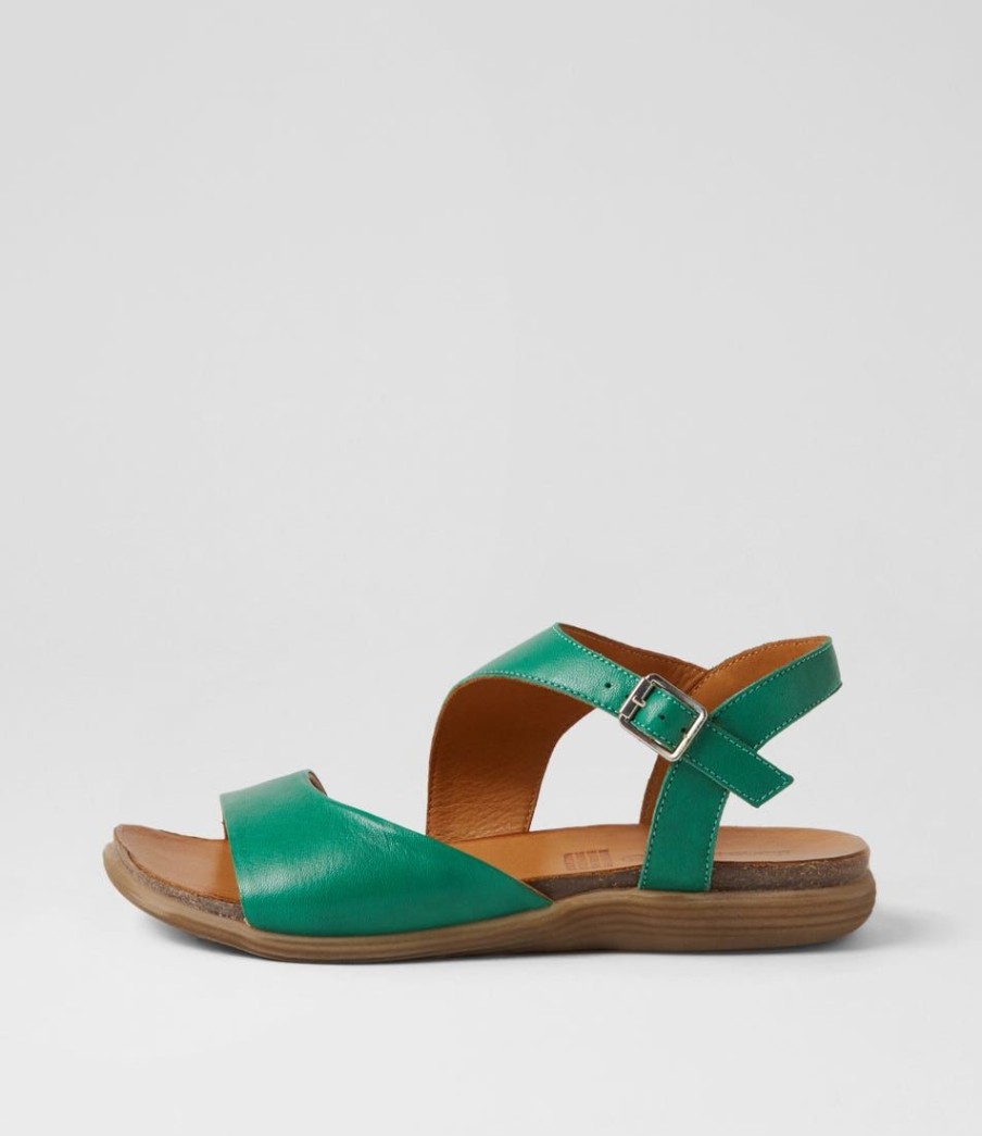 Shoes DIANA FERRARI | Sreeyan Emerald Leather Sandals