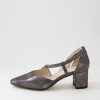 Shoes DIANA FERRARI | Luis Pewter Mix Heels