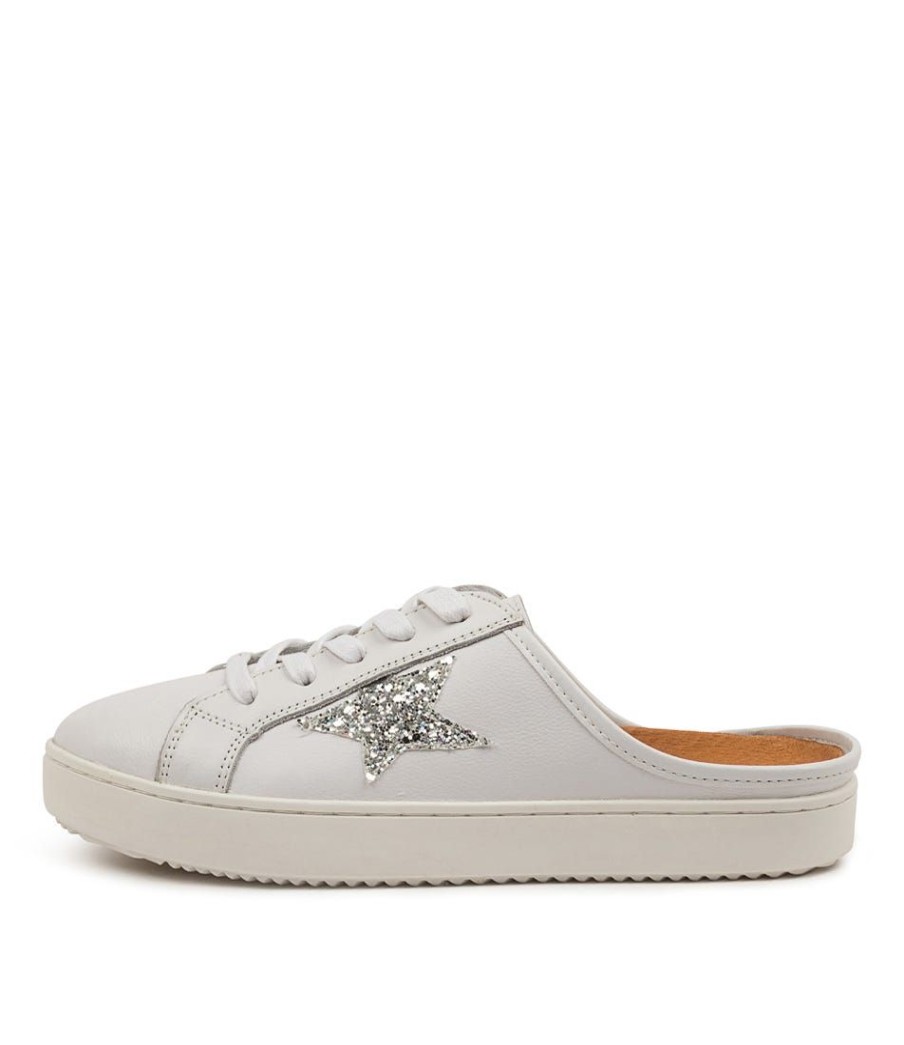 Shoes ALFIE & EVIE | Vango White-Silver