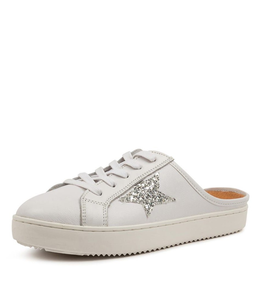 Shoes ALFIE & EVIE | Vango White-Silver