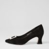 Shoes DJANGO & JULIETTE | Pronda Black Suede Heels