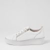 Shoes ZIERA | Zissy W White Leather Sneakers