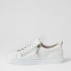 Shoes MOLLINI | Olane White Silver Leather Sneakers