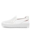 Shoes DJANGO & JULIETTE | Bartas White Leather Sneakers