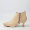 Shoes DJANGO & JULIETTE | Canada Camel Leather Ankle Boots