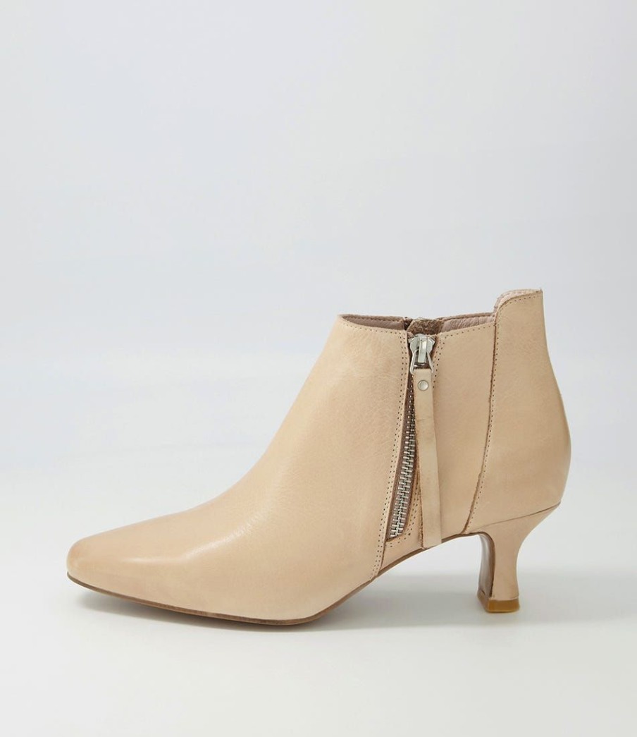 Shoes DJANGO & JULIETTE | Canada Camel Leather Ankle Boots