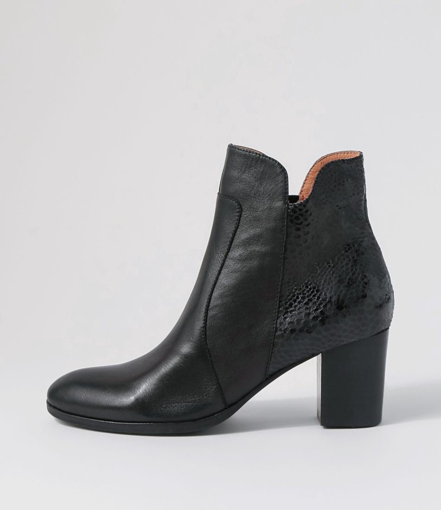 Shoes DIANA FERRARI | Dannii Black Multi Ankle Boots