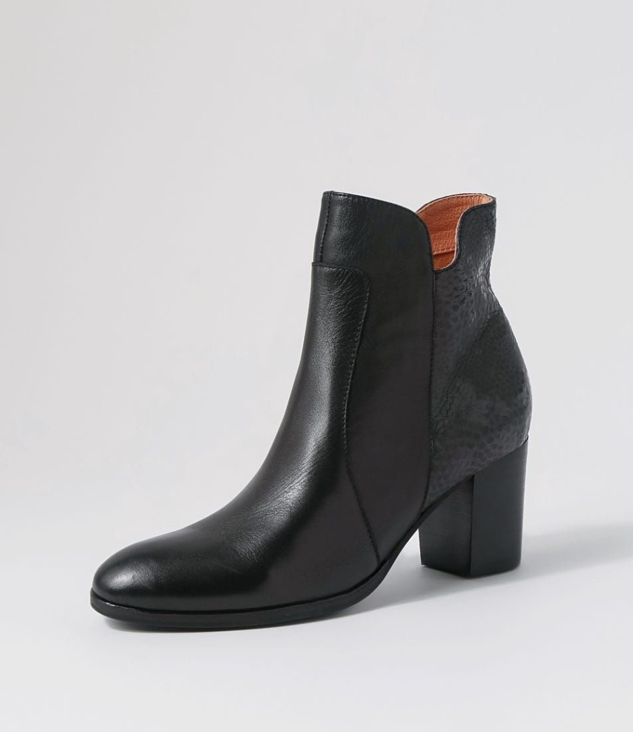 Shoes DIANA FERRARI | Dannii Black Multi Ankle Boots