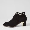 Shoes DJANGO & JULIETTE | Jarma Black Suede Ankle Boots