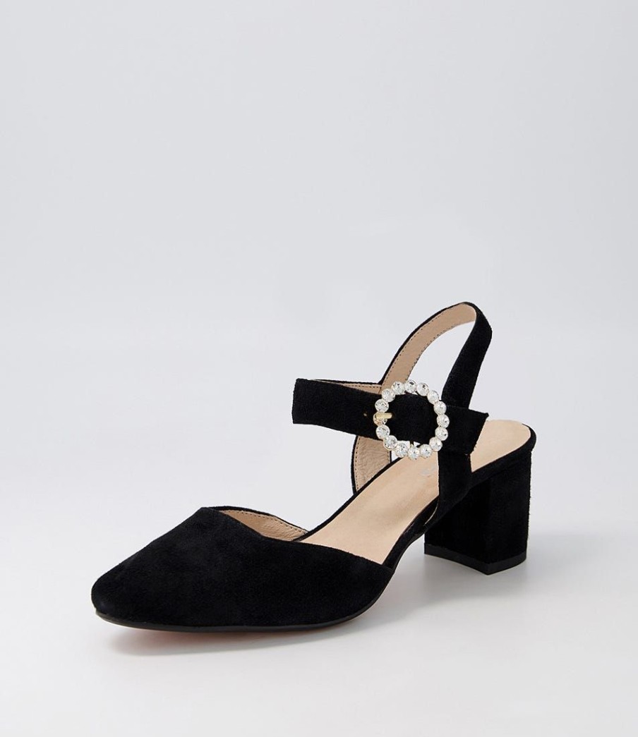 Shoes DIANA FERRARI | Lilsy Black Suede Heels