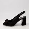 Shoes DJANGO & JULIETTE | Kadir Black Suede Sandals