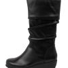 Shoes ZIERA | Seattle Xf Black Leather Calf Boots