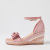 Shoes TOP END | Graple Pretty Pink Multi Leather Espadrilles