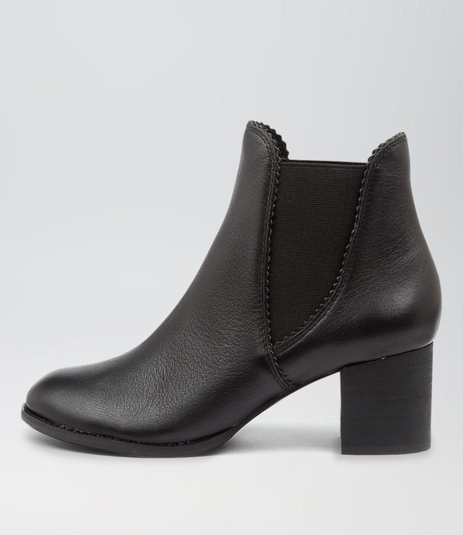 Shoes DJANGO & JULIETTE | Sadore Black Black Heel Leather