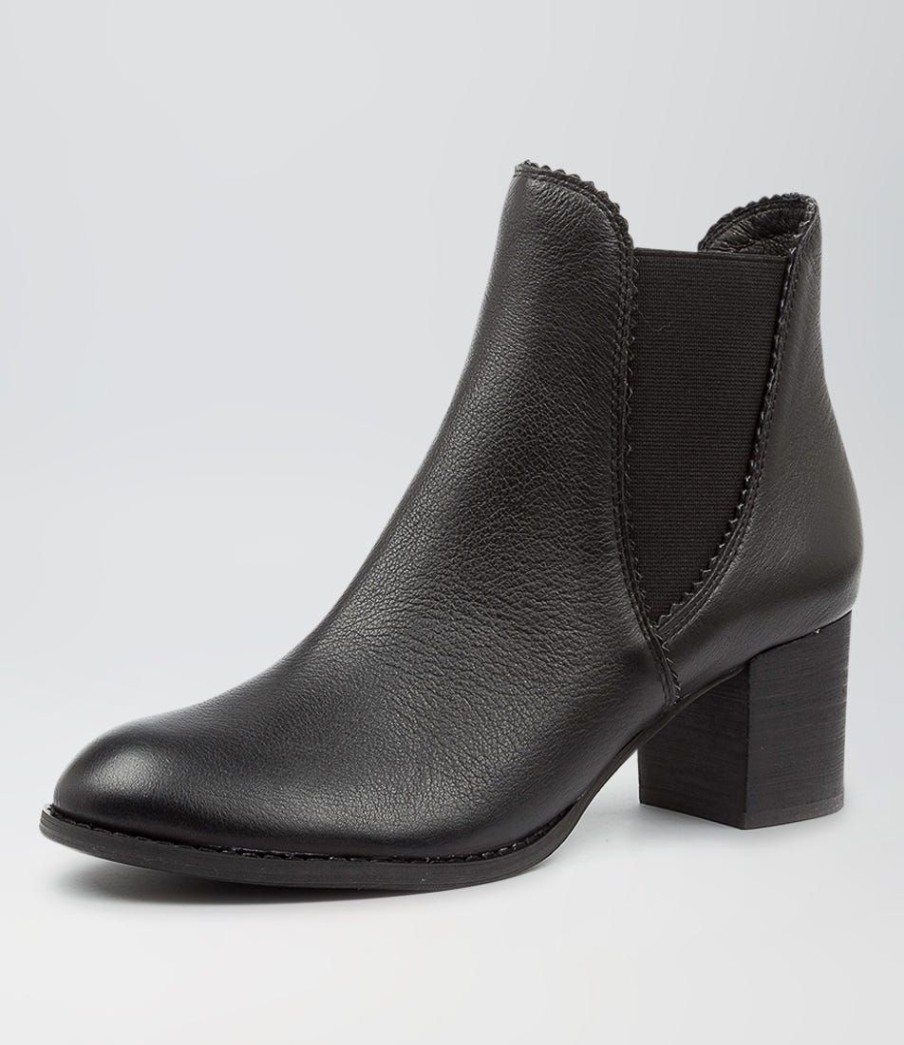 Shoes DJANGO & JULIETTE | Sadore Black Black Heel Leather