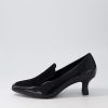 Shoes DJANGO & JULIETTE | Coburg Black Patent Suede Heels