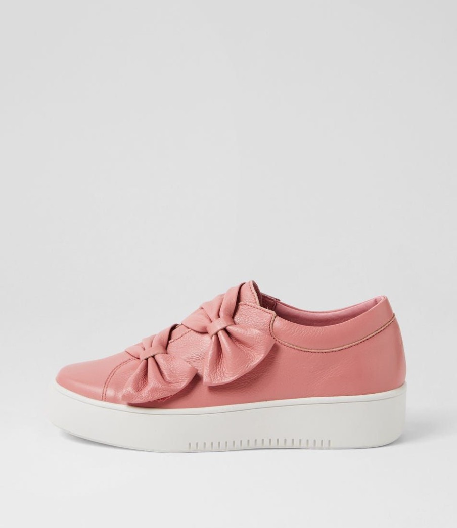 Shoes DJANGO & JULIETTE | Loja Pretty Pink White Leather Sneakers