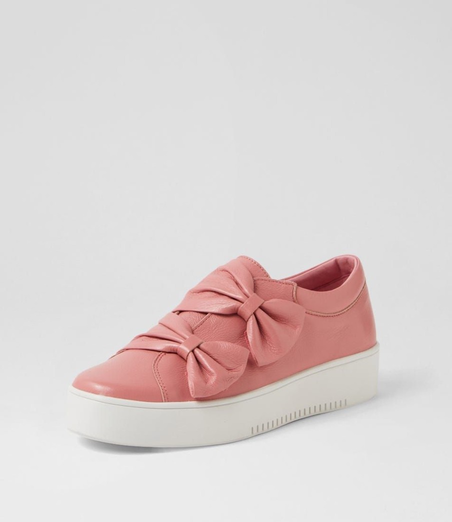 Shoes DJANGO & JULIETTE | Loja Pretty Pink White Leather Sneakers