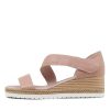 Shoes DJANGO & JULIETTE | Inori Warm Rose Leather Sandals