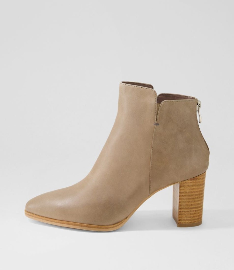 Shoes DJANGO & JULIETTE | Astron Smoke Leather Ankle Boots