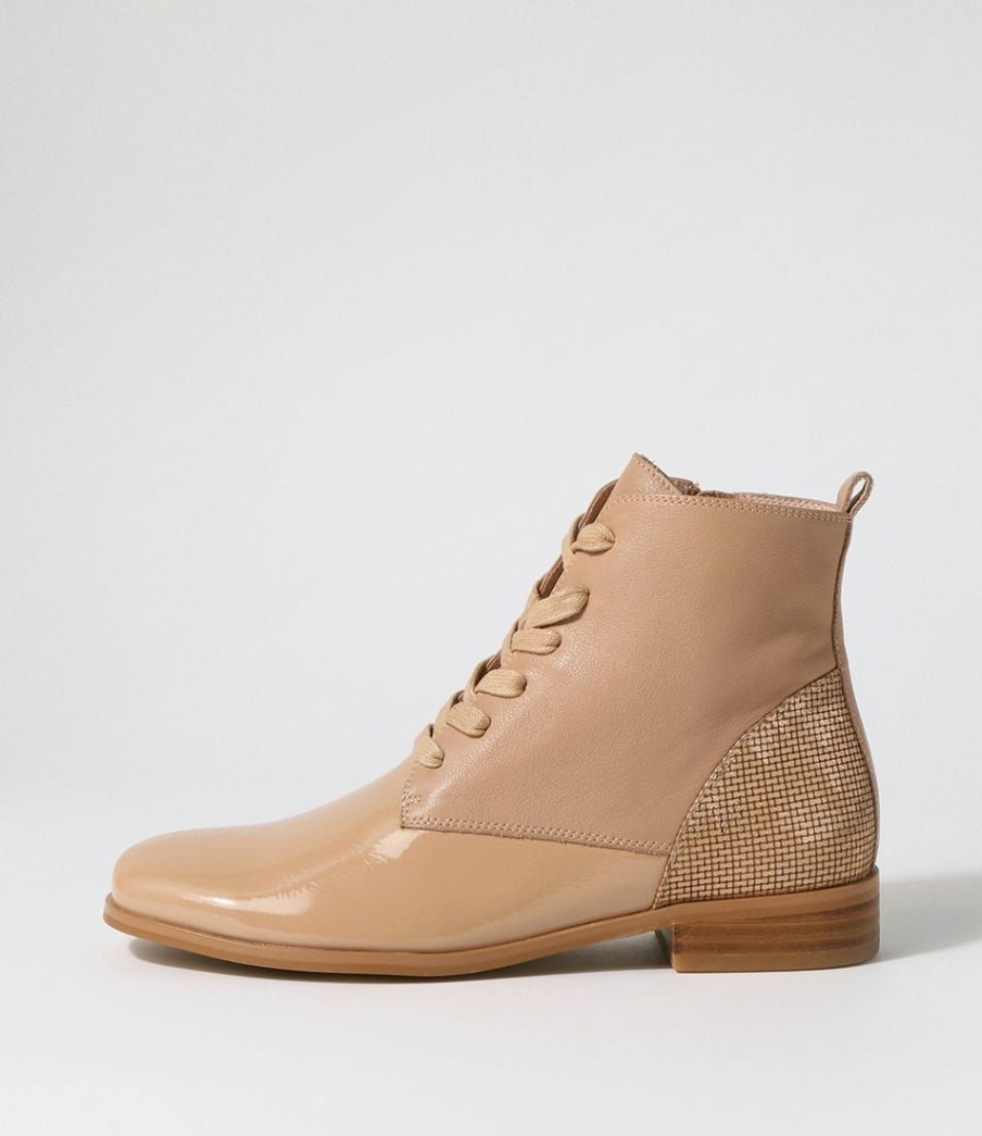 Shoes DIANA FERRARI | Frans Nude Mix Ankle Boots