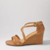 Shoes DIANA FERRARI | Scala Light Tan Natural Heel Leather Sandals