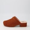 Shoes MOLLINI | Mina Rust Suede Mules