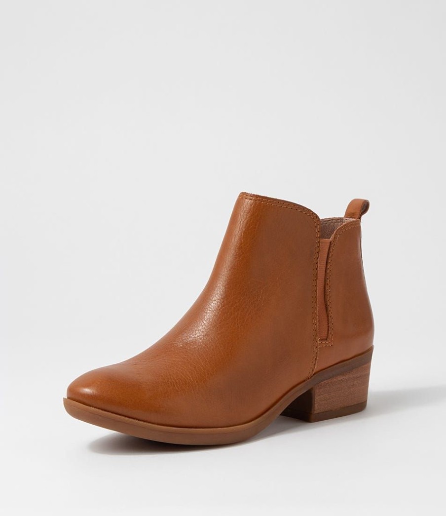 Shoes DIANA FERRARI | Zanie Whisky Leather Ankle Boots