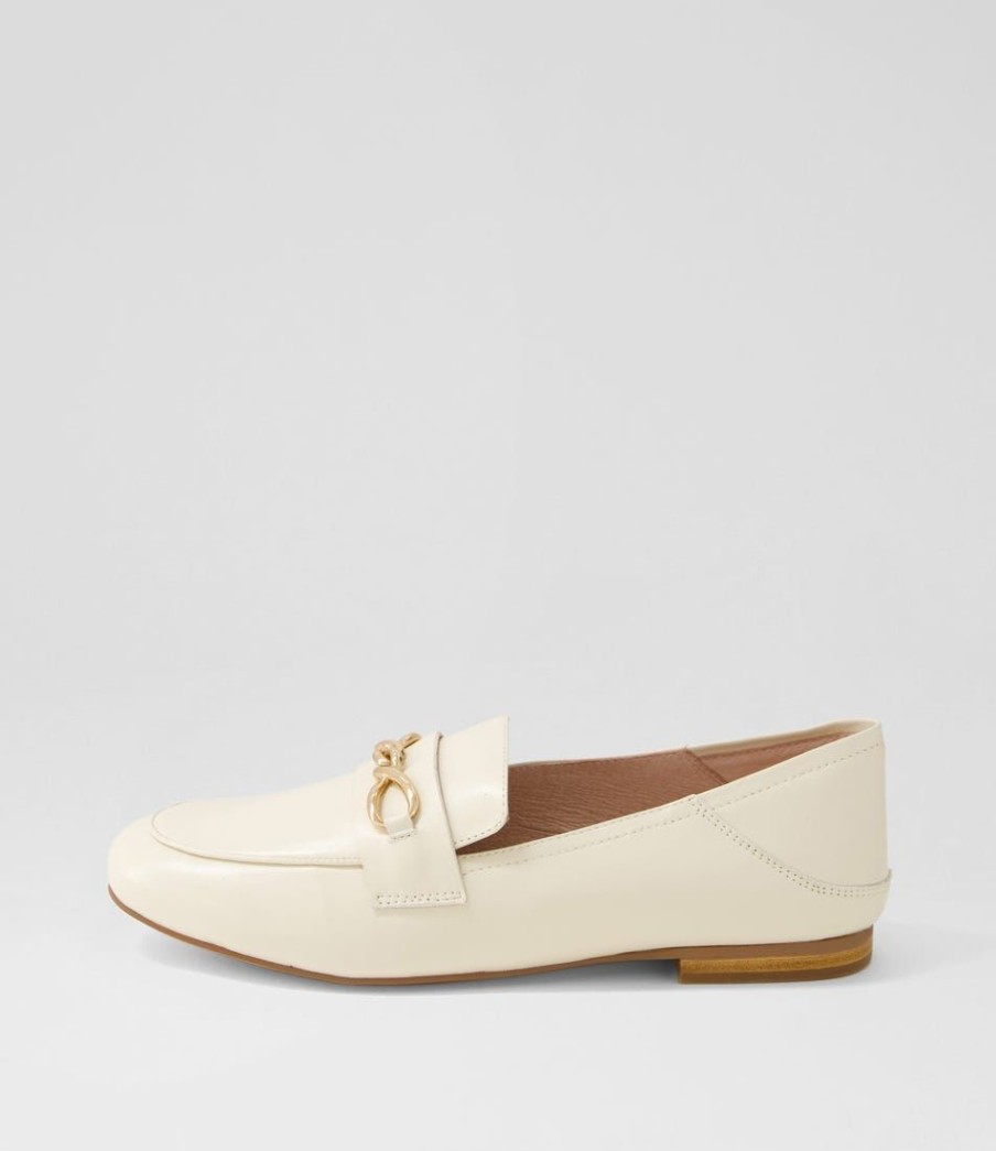 Shoes MOLLINI | Gollini Cream Leather Loafers