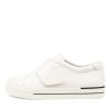 Shoes ZIERA | Alyces W White Leather Sneakers