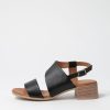 Shoes DIANA FERRARI | Taily Black Leather Sandals