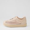 Shoes DJANGO & JULIETTE | Fabia Nude Jewels Leather Sneakers