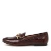 Shoes MOLLINI | Goose Mahogany Leather Loafers