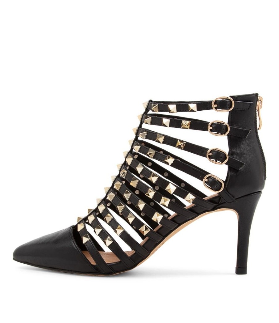 Shoes TOP END | Bethanys Black Leather Heels