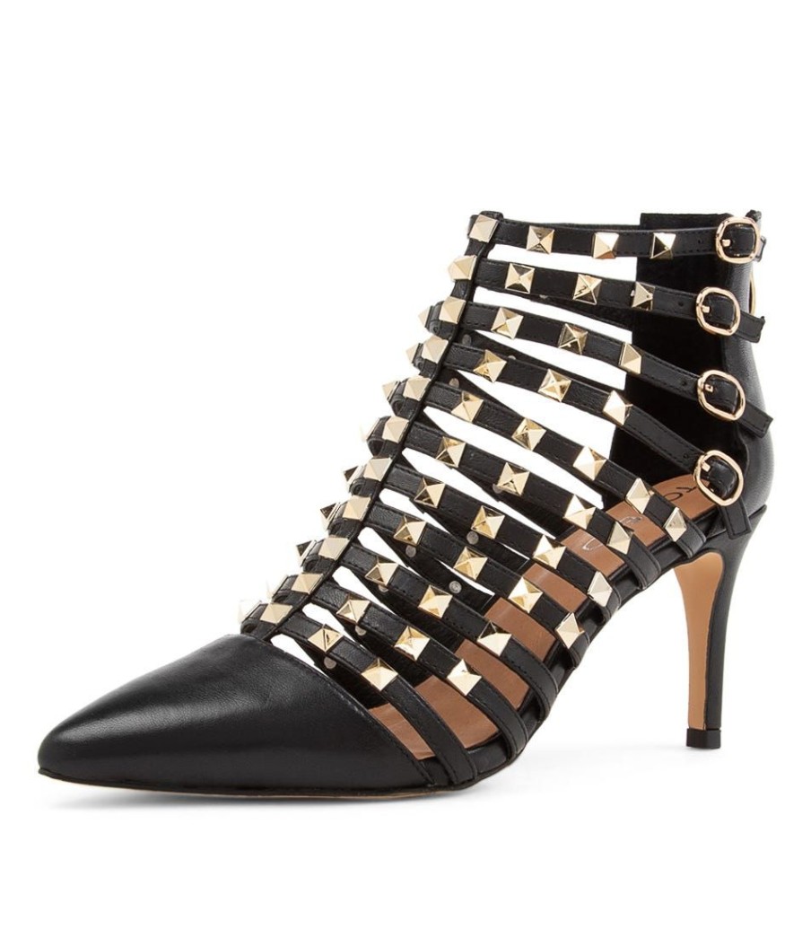 Shoes TOP END | Bethanys Black Leather Heels