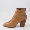 Shoes DJANGO & JULIETTE | Roxey Tan Leather Ankle Boots